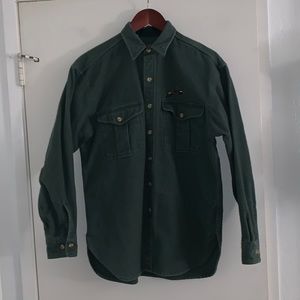 Vintage made in the USA Eddie Bauer flannel button up